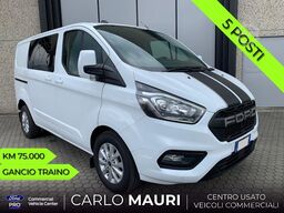 Dubă cu acoperiș înalt Ford Custom  5 posti  - Km 75.000  -