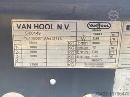 Van Hool Container Chassis / 40-45 FT / BPW
