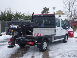 FORD Transit DoKa 350L2 4x4 Winterdienst Streuer Schi