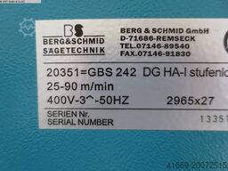 BERG & SCHMID GBS 242 DG HA-I