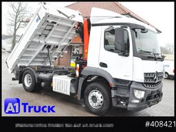 MERCEDES-BENZ Arocs 1827, Kipper + Kran,Palfinger, Funk,