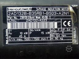 Indramat 2AD132B-B35RB1-BS03-A2N1  3-Phase Induction Motor