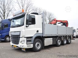 DAF CF 460 8X2 2016 PALFINGER / ALU BORDEN / MANUAL