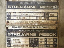 Strojarne Piesok CTO 80/2500