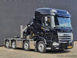 DAF XF 530 8x2 / HMF 9520 K8 / NIEUW!