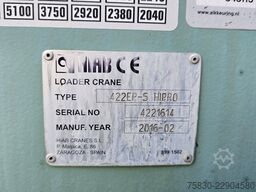 DAF CF 440 6x2 / HIAB 42 tm CRANE / KRAN