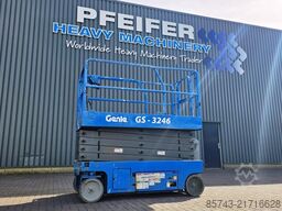 Genie GS3246 Electric, Working Height 11.75 m, 318kg Cap