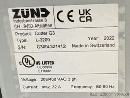 Zünd Cutter G3 L-3200