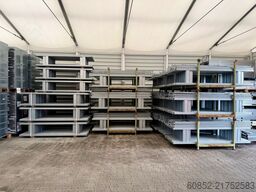 39 lfm. SSI Schäfer R3000 Fachbodenregal 249cm hoch, 50cm tief, 6 Lagerebenen