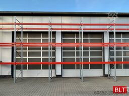 ca. 100,16 lfm. Palettenregale H: 550cm Fachlast : 3000 kg , 432 Palettenplätze