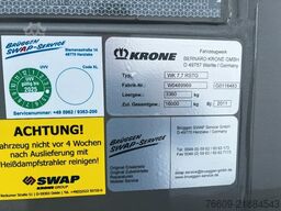 KRONE Heck & Front  Alu.- Rolltor