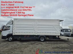 Mercedes-Benz Atego 1223 L Plane + Spriegel L+R LBW nur 114TKM
