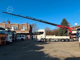 SCANIA R540 Pritsche + Fassi F545 Kran 6x2