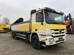 MERCEDES-BENZ Actros 2641 L 6x2 Pritsche Heckkran 34m/to, Jib,