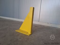 Höhe: 400 mm / Materialstärke: ca. 5 mm/ Profilabm. außen: U: ca. 50 x 50 mm