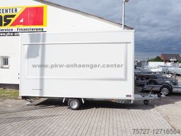 Verkaufsanhänger SellerH-XL 1300kg 420x200x230cm Hochlader