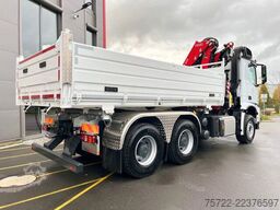 Mercedes-Benz Arocs 3348 6x4 BB Dreiseitenkipper FASSI F195A