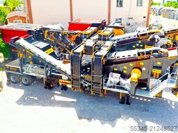 FABO Jaw Crusher hard stone crushing machine 200-300 t/h