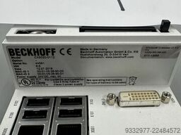 Beckhoff IPC + HMI + EtherCAT + Servo