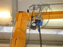 Abus LSX Kran Drehkran Hallenkran 500KG Abus Kettenzug L 4m NL 500Kg H 4,4m