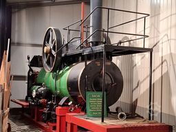 Lanz Zweizylinder- Verbund-Heißdampf-Lokomobil