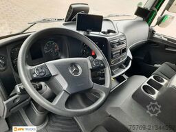 MERCEDES-BENZ 1524 L Koffer 7,35 m mit Tür + LBW 2t
