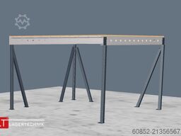 5x5m Lagerbühne , Belastung : 500kg/qm Unterkante: 3m ,ca. 25qm , Systembühne