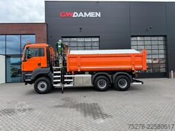 MAN TGS 26.400 6x6 Kipper / Z kraan  Euro 6
