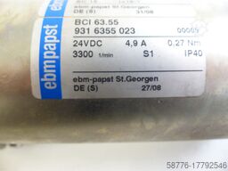 ebmpapst Ebmpapst BCI 63.55 SK 550 V 00004 + BCI 63.55 9316355023 VDC 00009