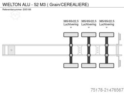 WIELTON ALU - 52 M3 ( Grain/CEREALIERE)