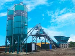 CONSTMACH Concrete Batching Plant 60 M3/H Compact Concrete Plant with Belt