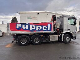 MERCEDES-BENZ Arocs 4   6x4 Dreiseitenkipper mit Ladekran