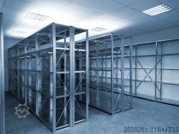 TOTAL-REGAL nedcon Fachbodenregale 16 Doppelr. je 6 Felder