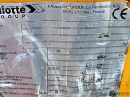 Haulotte Compact 8 Electric, 8.2m Working Height, 350kg Cap