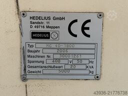 Hedelius MC40/1800