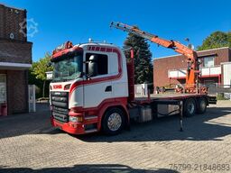 SCANIA R520 V8 Pritsche+ ATLAS 390 Kran +Lift-Lenkachse