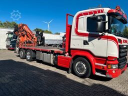 SCANIA R520 V8 Pritsche+ ATLAS 390 Kran +Lift-Lenkachse