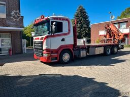 SCANIA R520 V8 Pritsche+ ATLAS 390 Kran +Lift-Lenkachse
