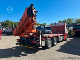 SCANIA R520 V8 Pritsche+ ATLAS 390 Kran +Lift-Lenkachse