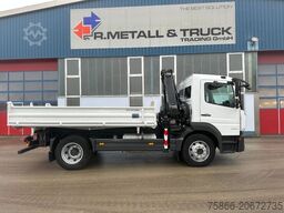 MERCEDES-BENZ 1224 K Atego3 Kipper 3Seiten Hiab 078 HI Duo