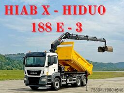 MAN TGS 26.400 * HIAB X-HIDUO 188 E-3 + FUNK * 6x4