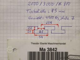 unbekannt 3000/2000/H800 mm