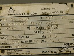 Thyssen-MAN Aufzüge HYZTA132 16-2