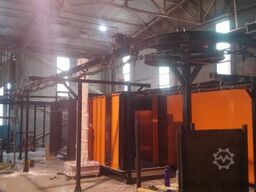 Powder Coating Plant With Conveyor
