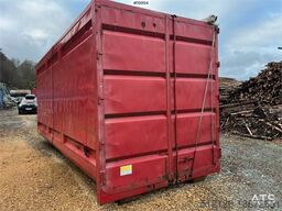 CMT 47M3 wood chip container w/ tarpaulin