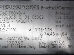 SEW-EURODRIVE R83eDT80N8/4