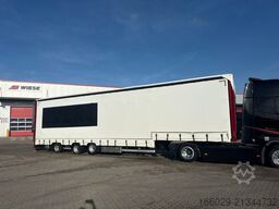  Wiese 3-Achs Mega Gabelstaplertransporter Rampen