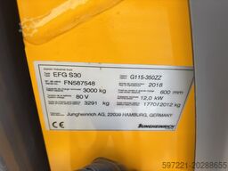 Jungheinrich EFG S30 Neuwertig 307 Stunden Duplex res M.W. 15.10