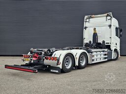 Scania R580 V8 6x2 / HOOKLIFT / HAAKARM / ABROLKIPPER
