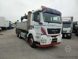 MAN TGS 26.400 3-SEITENKIPPER, 6X2-2 LENKACHSE HIAB 144ES -3DUO